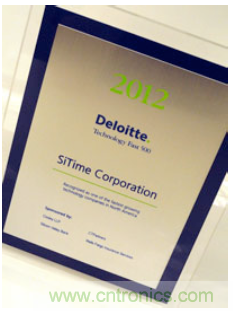 SiTime收入增長3853%，成為北美增長最快的半導體公司