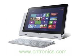 Acer變形筆記本產品，為利用OGS觸屏技術強化產品的薄化設計