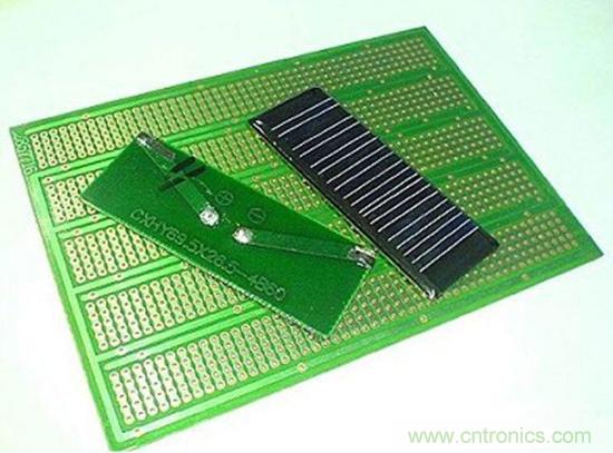 微型太陽能供電板DIY,給手電筒收音機(jī)供電