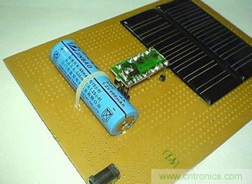 微型太陽能供電板DIY,給手電筒收音機(jī)供電