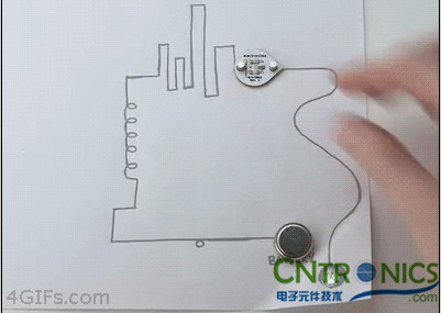 大開眼界，一支可以畫電路板的筆！