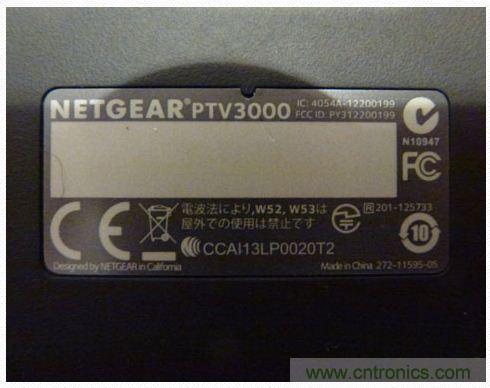 圖(b)：圖解便宜又好用的媒體適配器PTV3000。