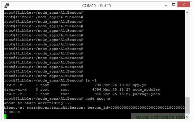 圖21 &ndash; Putty建立終端對(duì)話(huà)