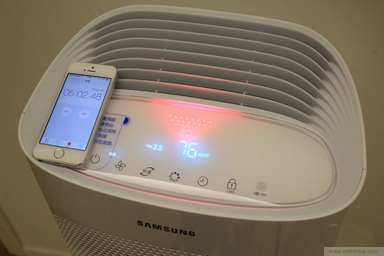 三星超大風(fēng)量凈化器AX70J7000WT測評(píng)：性能好才是王道