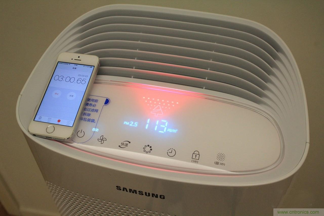 三星超大風(fēng)量凈化器AX70J7000WT測評(píng)：性能好才是王道