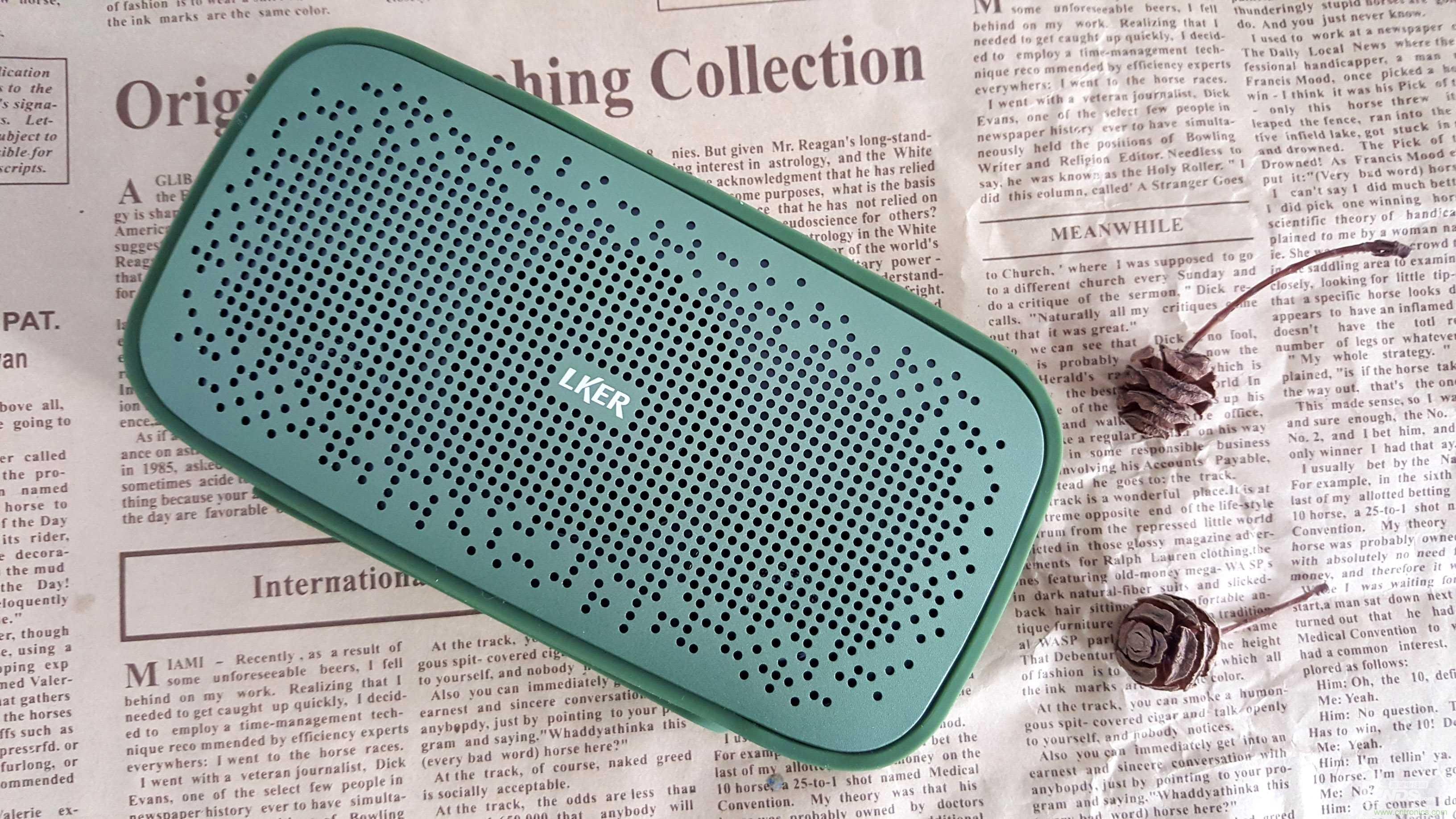 搞怪“美人魚”盡享靈克藍牙音箱的天籟之音!