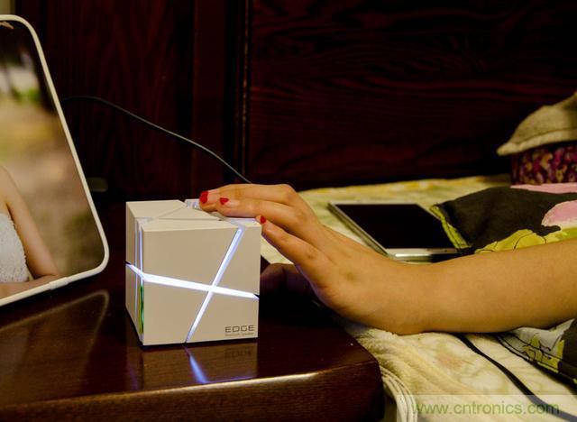 洛斐創意藍牙音箱，光與建筑點綴生活