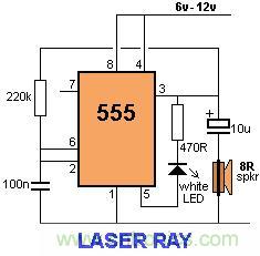 41個(gè)555定時(shí)器實(shí)現(xiàn)項(xiàng)目