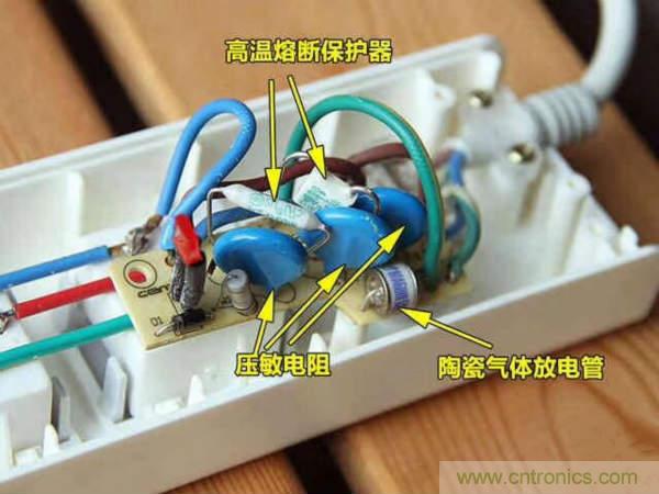 電源插座如何防雷？巧用壓敏電阻&陶瓷氣體放電管