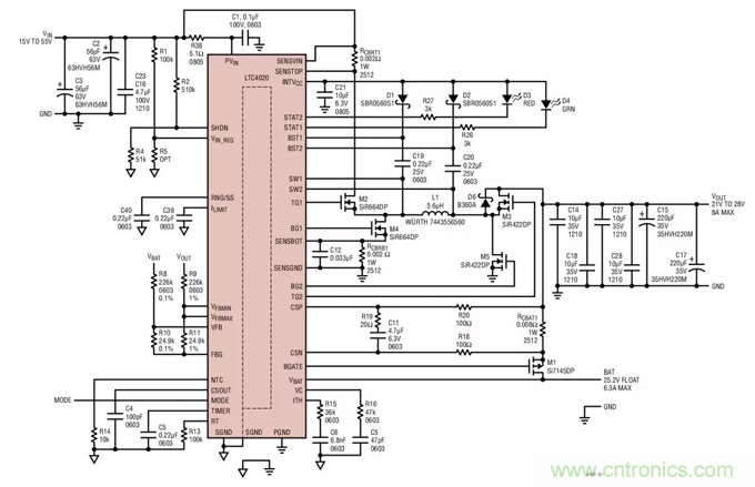 如何選擇一款功能強大、寬輸入范圍的電池充電器？