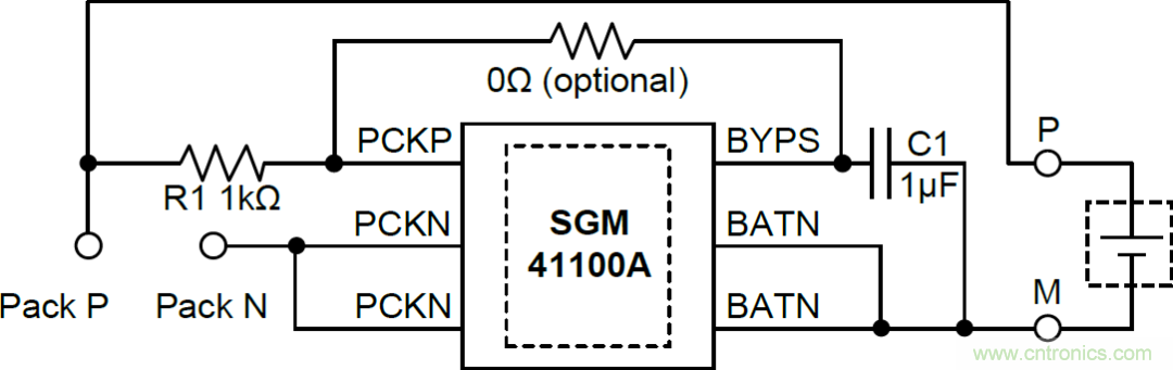 小封裝、微功耗小微電池保護器SGM41100A