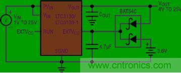超越傳統供電的超低 IQ 降壓-升壓型轉換器 超越傳統供電的超低 IQ 降壓-升壓型轉換器