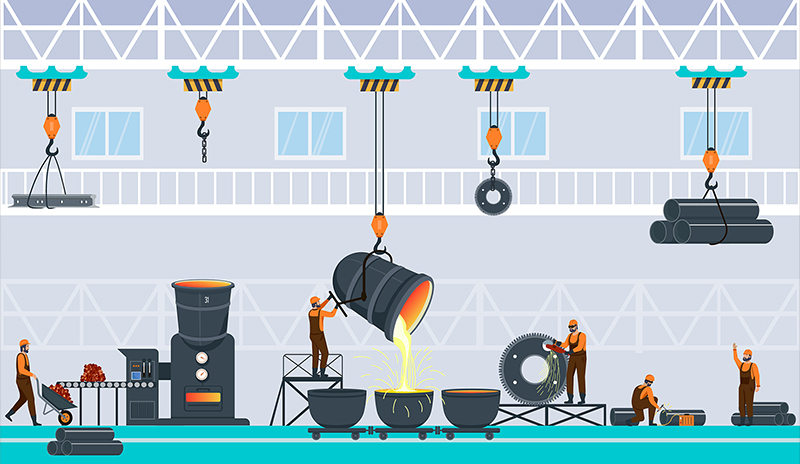 5G智能網關助力工業(yè)鑄造設備監(jiān)測升級