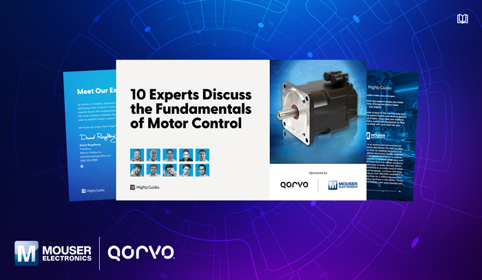 貿澤攜手Qorvo推出全新電子書揭秘電機控制集成化破局之道