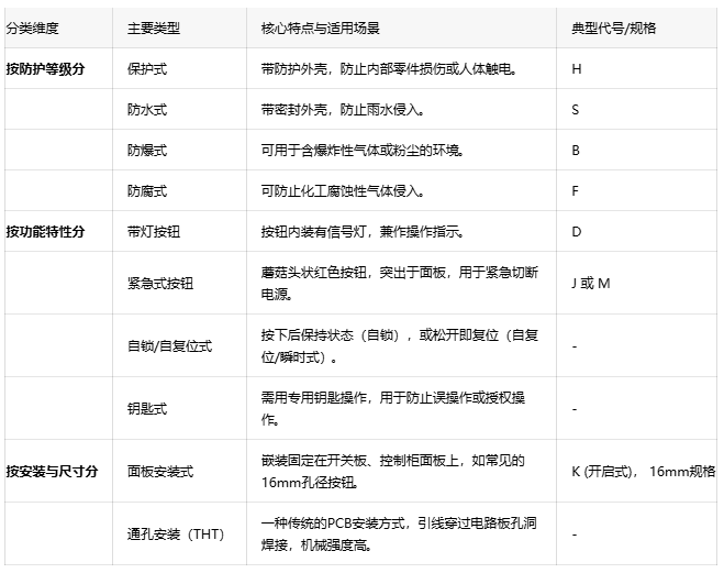 工程師視角：一文掌握按鈕開(kāi)關(guān)的選型與應(yīng)用