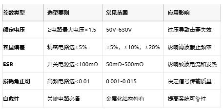 滌綸電容技術全解析：從聚酯薄膜特性到高保真應用設計指南